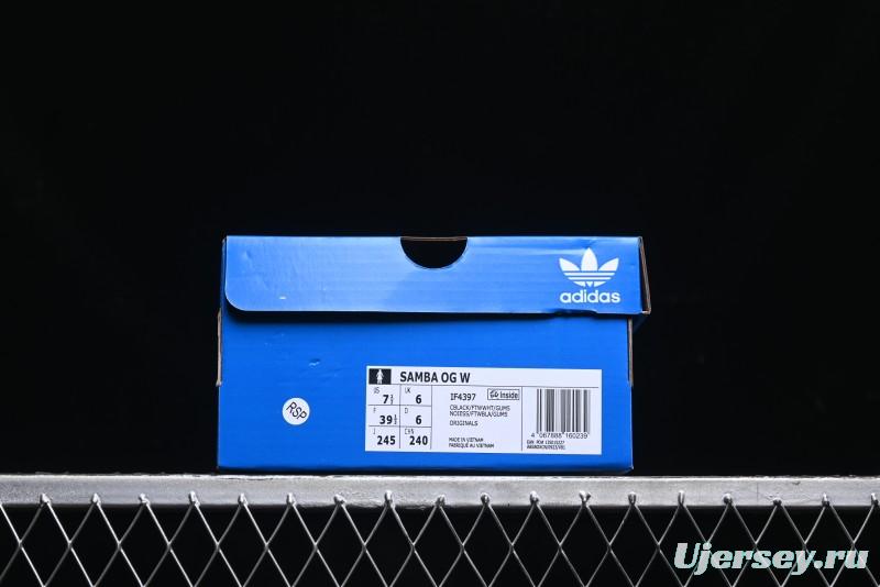 Adidas Originals Samba OG Retro Casual Sneakers - IF4397