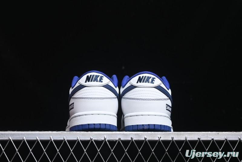 Nike Dunk Low High Street Minimalist Blue Panda Retro Low-Top Casual Sneakers - DD1503-119