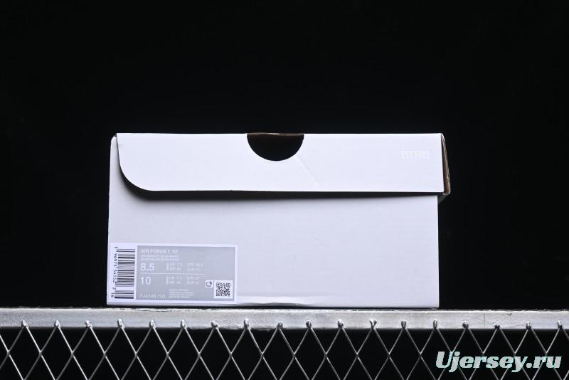 Nike Air Force 1 '07 Low Casual Sneakers with Full-Length Air Cushion - FJ4146-100