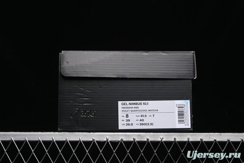 Asics Gel-Nimbus 10.1 Retro Breathable Casual Shoes with Cushioning for Men - 1203A543-500