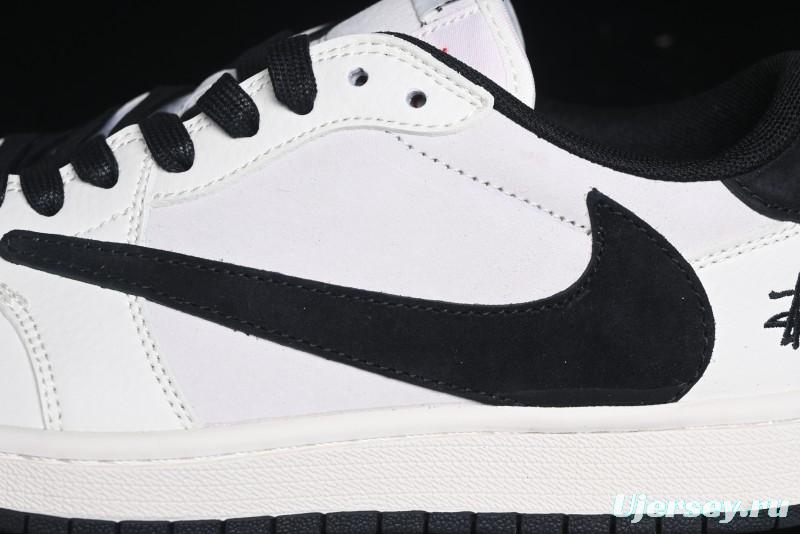 Nike Travis Scott x Fragment Design x Air Jordan 1 Low OG SP Casual Sneakers - XZ6868-002