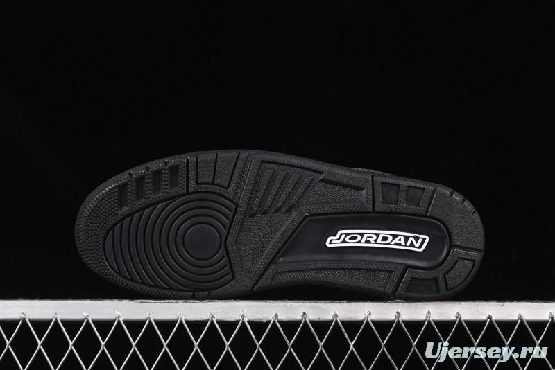 Nike Air Jordan 3 Retro Basketball Shoes in Midnight Black - CT8532-001