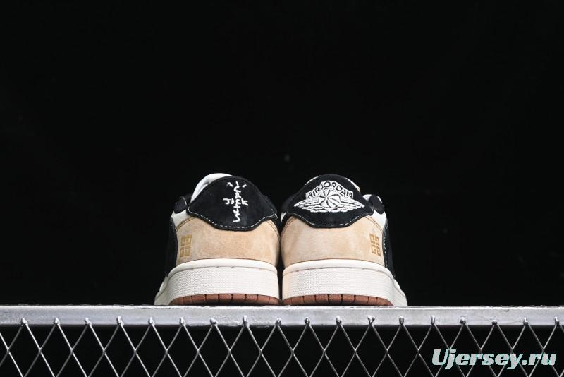 Nike Travis Scott x Fragment Design x Air Jordan 1 Low OG SP AJ1 Collaboration - XS3086-005