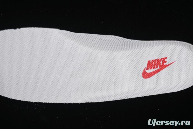 Nike Air Force 1 '07 Low Stussy Collaboration - AF1 White Red Label Low-Top Casual Sneakers - SJ6698-016