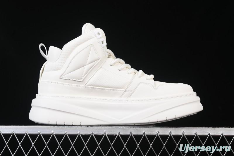 Ecco Soft 8 Anniversary Series Innovative Anti-Slip Simple High-Top Wear-Resistant Casual Shoes - 81771301002