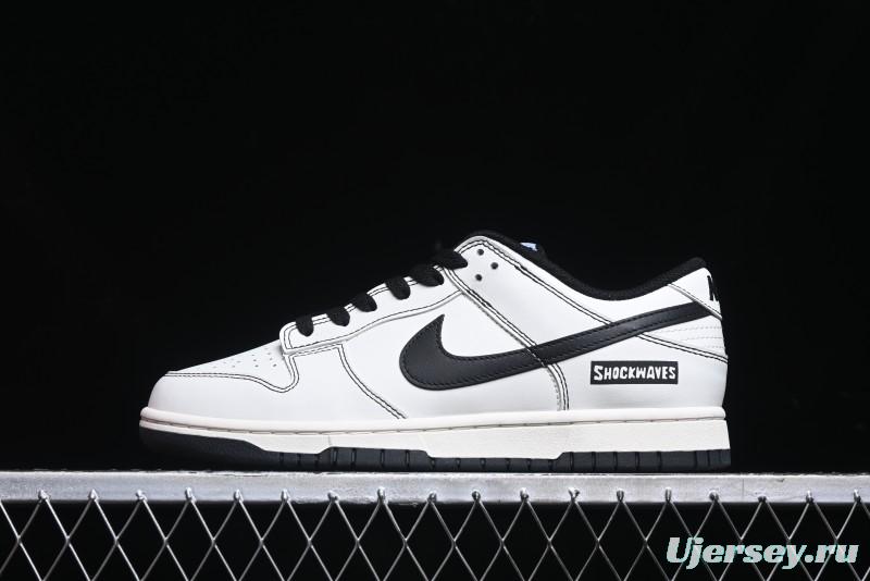 Nike Dunk Low Retro Panda Oxidized Vintage High Street Casual Sneakers - DD1391-100