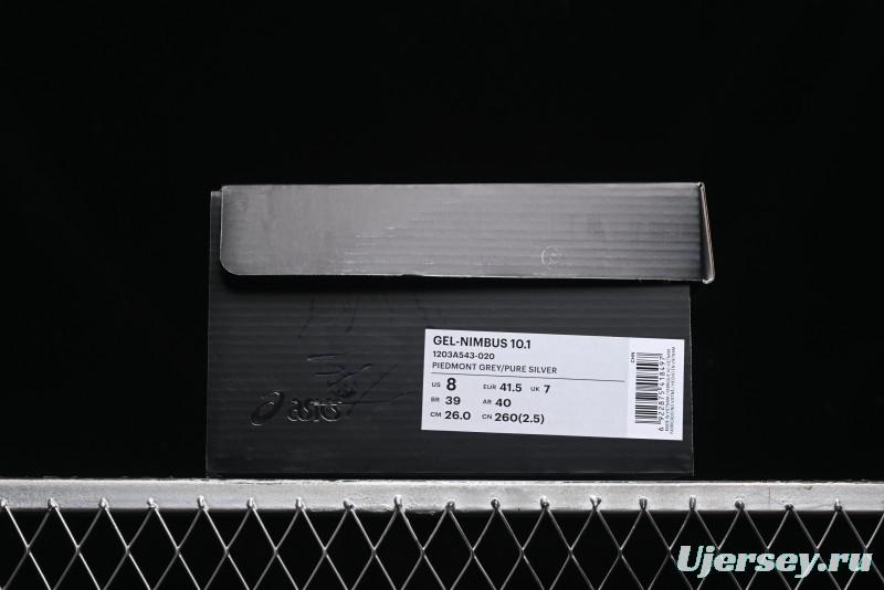 Asics Gel-Nimbus 10.1 Retro Breathable Casual Shoes with Cushioning for Men - 1203A543-020