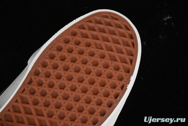 Vans Knu Skool Carbon Grey Black Green Low Top Retro Casual Vulcanized Sneakers - VN000D6CCI2