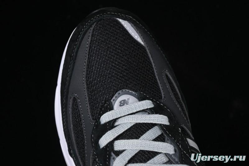 New Balance 990 Series Premium Retro Running Shoes with Carbon Fiber Midsole - M990BK6