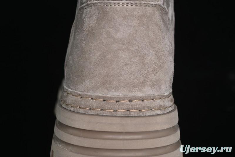 ECCO Cool Series Workwear Leather Anti-Slip Platform Chelsea Boots - 63890801001