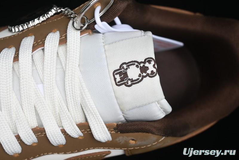 Nike Air Force 1 '07 Low Bape Collaboration - Brown Violent Bear Casual Sneakers - DF0188-013