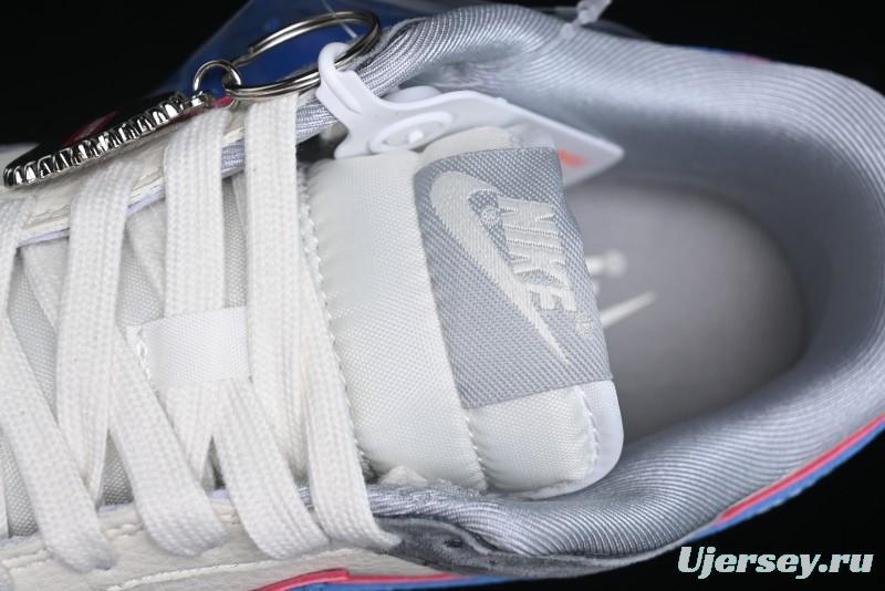 Nike SB Dunk Low Supreme Collaboration Anniversary Custom Low-Top Casual Skate Shoes - KK1333-010