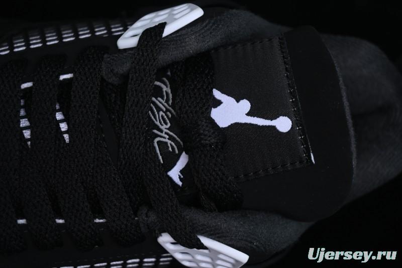 Nike Air Jordan 4 Retro White Thunder Basketball Shoes - FQ8138-001