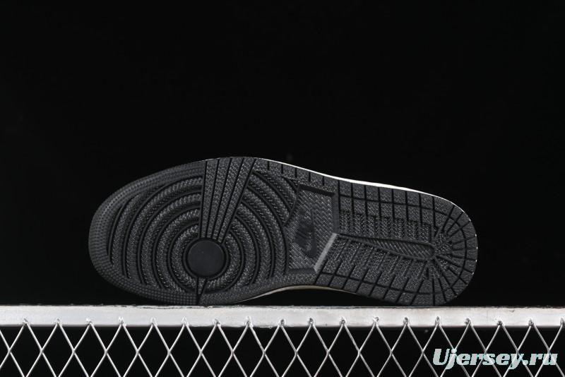 Nike Travis Scott x Fragment Design x Air Jordan 1 Low OG SP AJ1 Supreme North Face Collaboration - DIY1688-004