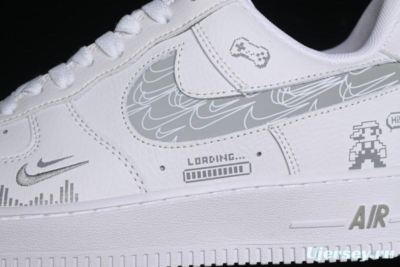 Nike Air Force 1 '07 Low Mosaic Casual Sneakers - FB8971-030