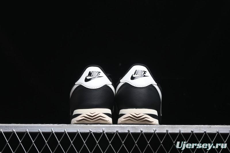 Nike Classic Cortez Leather Retro Running Shoes - FB6877-001