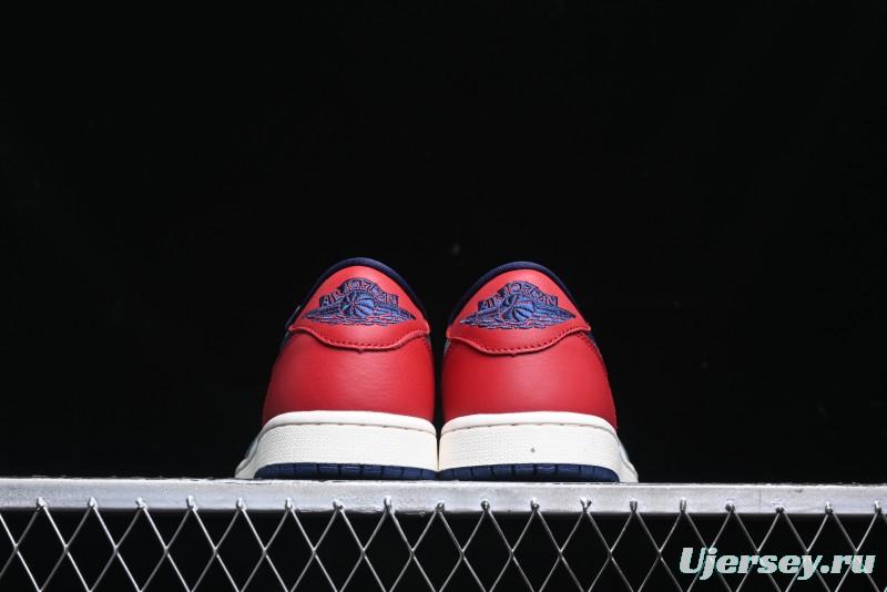 Nike Air Jordan 1 Low OG "Howard University" Casual Sneakers - HQ2993-100