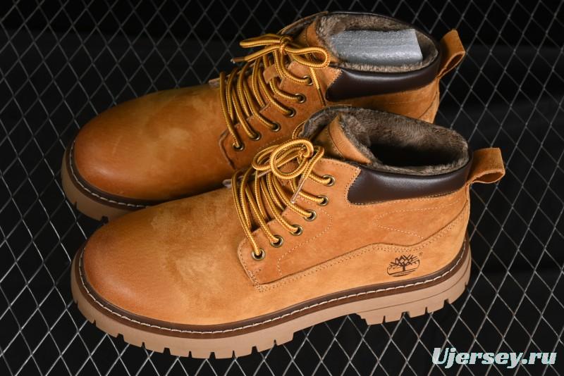 Timberland Classic Mid Waterproof Insulated Boot with Premium Suede Leather - TB10069-1YELLOW