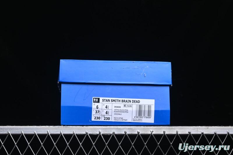 Adidas Brain Dead x Ad Originals Stan Smith Samba Casual Shoes - IH3434