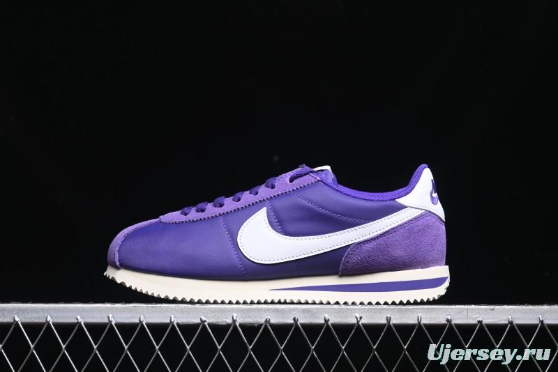 Nike Classic Cortez Leather Retro Running Shoes - DZ2795-500