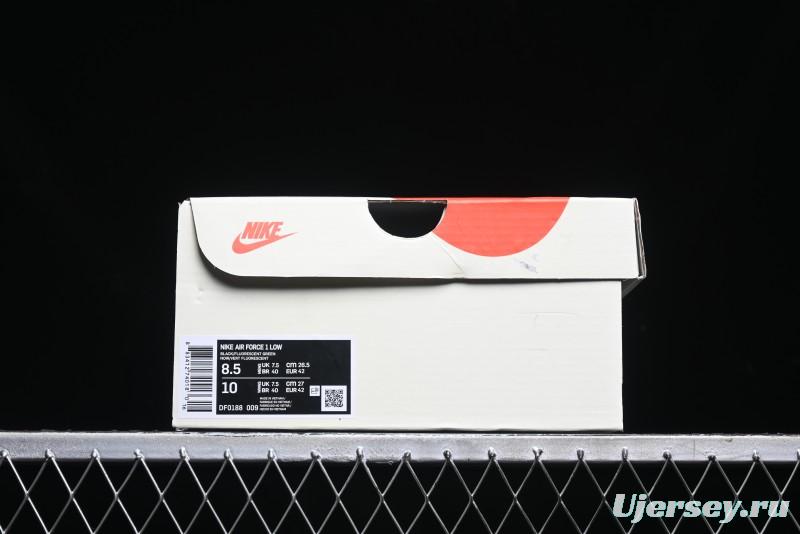 Nike Air Force 1 '07 Low Supreme Collaboration - Night Glow Low-Top Casual Sneakers - DF0188-009