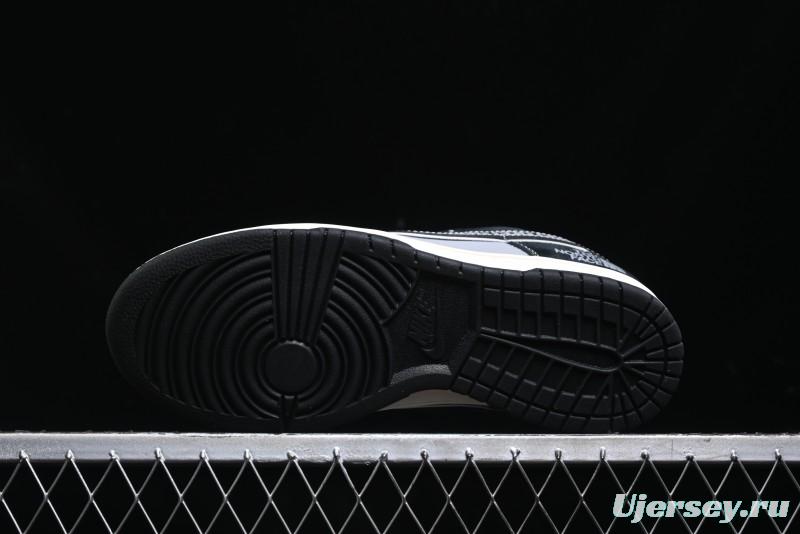 Nike SB Dunk Low The North Face Collaboration - EDG Print Anniversary Customized Low-Top Casual Sneakers - XS1086-005