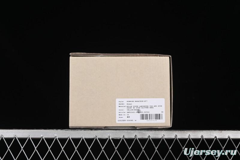 Golden Goose Marathon Golden Goose Distressed Sneakers with 3D Stabilizer and Cushioning - AJE5