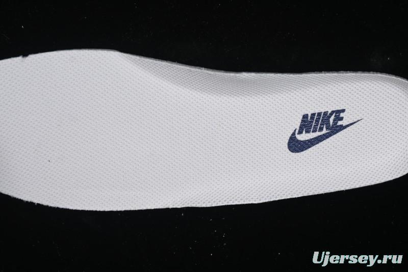 Nike Air Force 1 '07 Low Stussy Collaboration - Navy Red Print Casual Sneakers - XZ6188-350