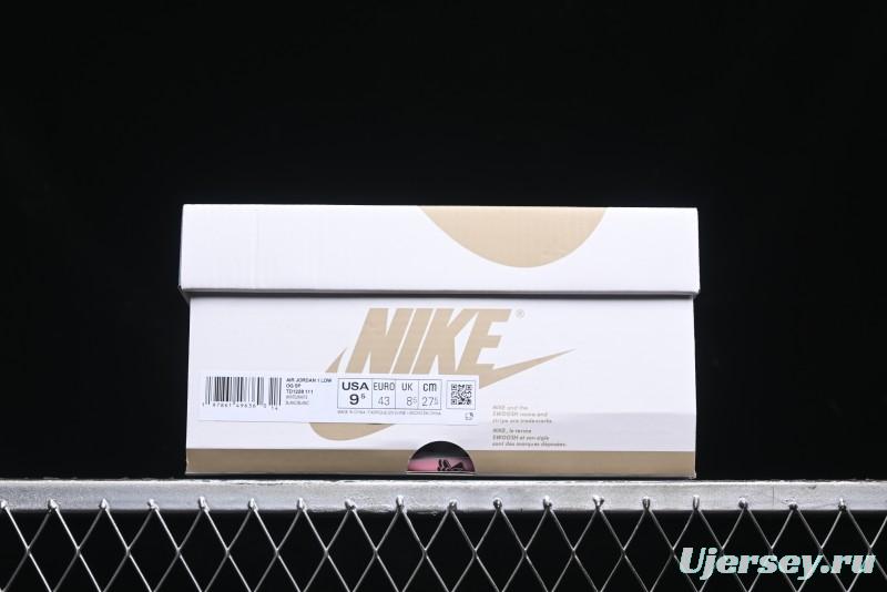 Nike Travis Scott x Air Jordan Low OG SP AJ1 Retro Sneakers - TD1228-111