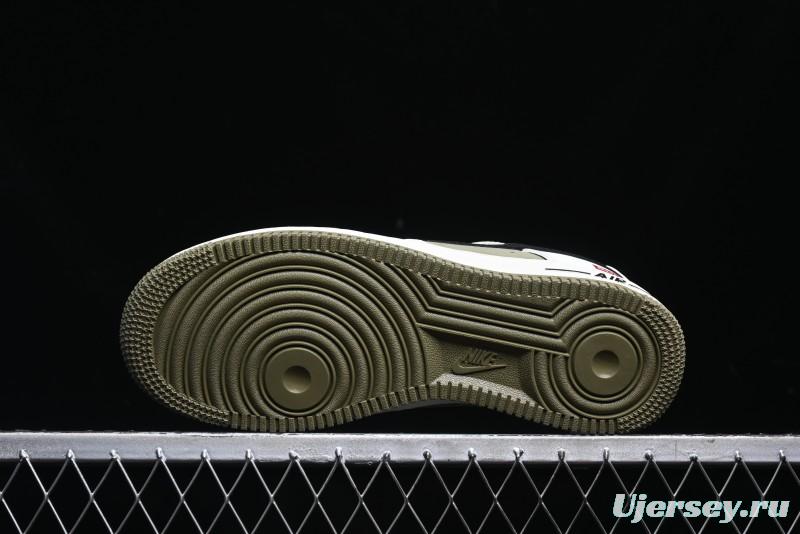 Nike Air Force 1 '07 Low Supreme Casual Sneakers in Military Green - CH6336-508