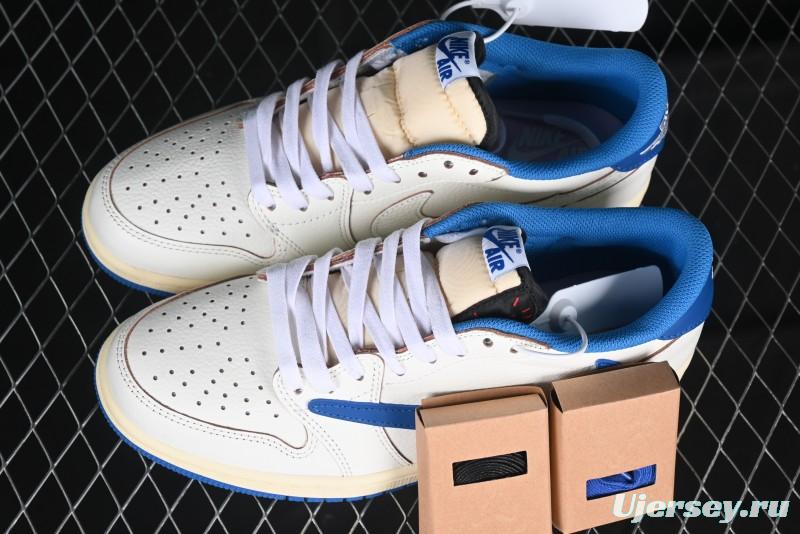 Nike Travis Scott x Air Jordan 1 Low OG Retro Sneakers - DM7866-104