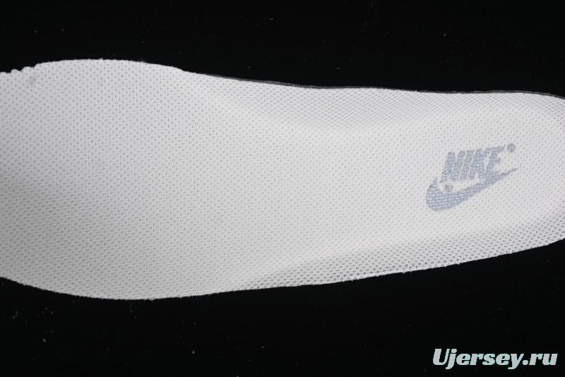 Nike Air Force 1 '07 Low Supreme Collaboration Custom Casual Sneakers with Grey Swoosh - DM6688-056