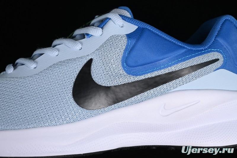 Nike Revolution 7 Wide Low-Top Running Shoes with Breathable Mesh and Durable Cushioning - FB2207-402