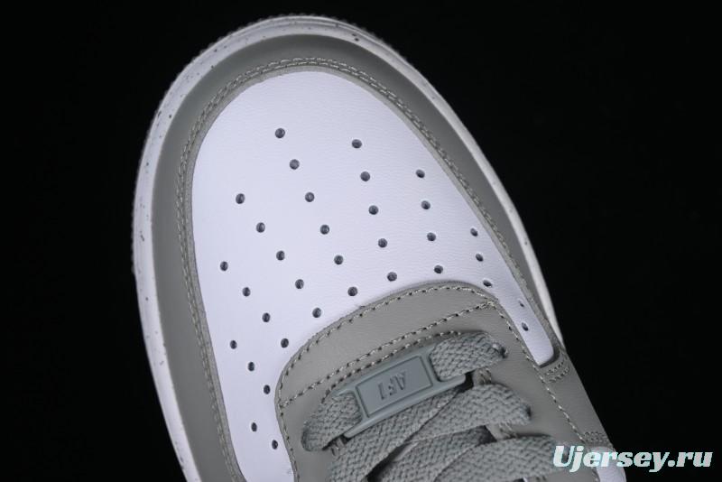 Nike Air Force 1'07 Low Grey Silver Splatter Casual Sneakers - MK5639-889
