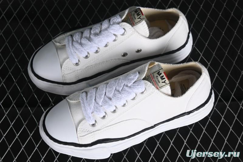 Wayne Original Sole Leather Low Sneaker with Deconstructed Ice Cream Sole - W.E5