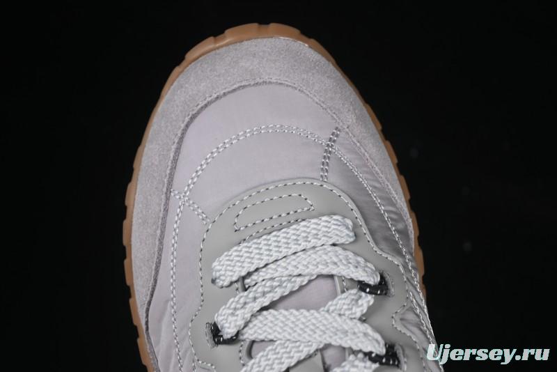 Miu Miu Suede Round Toe Lace-Up Low Top Women's Casual Shoes - 99D4