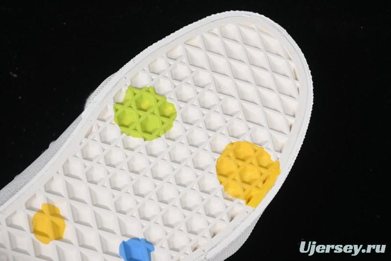 Vans Knu Skool Pearl White Chunky Sneakers with D-Ring Lacing System - VN000D22QC5