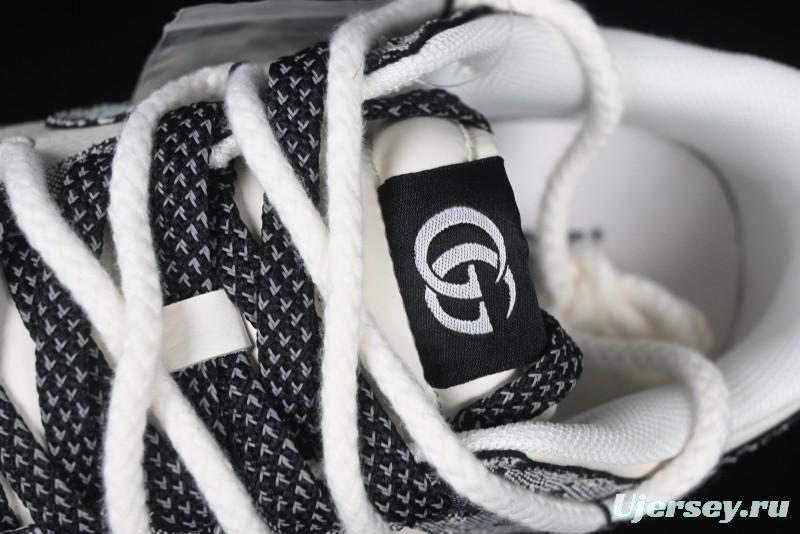 Nike SB Dunk Low Gucci Collaboration Grey Jacquard Swoosh Anniversary High-End Custom Low-Top Casual Skate Shoes - YX5066-215