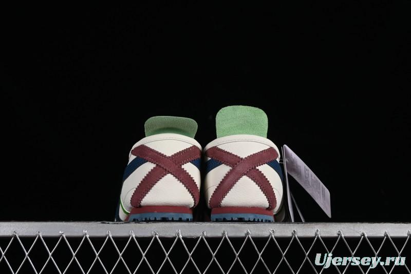 Onitsuka Tiger Mexico 66 Low-Top Leather Casual Running Shoes - 1183A201-115