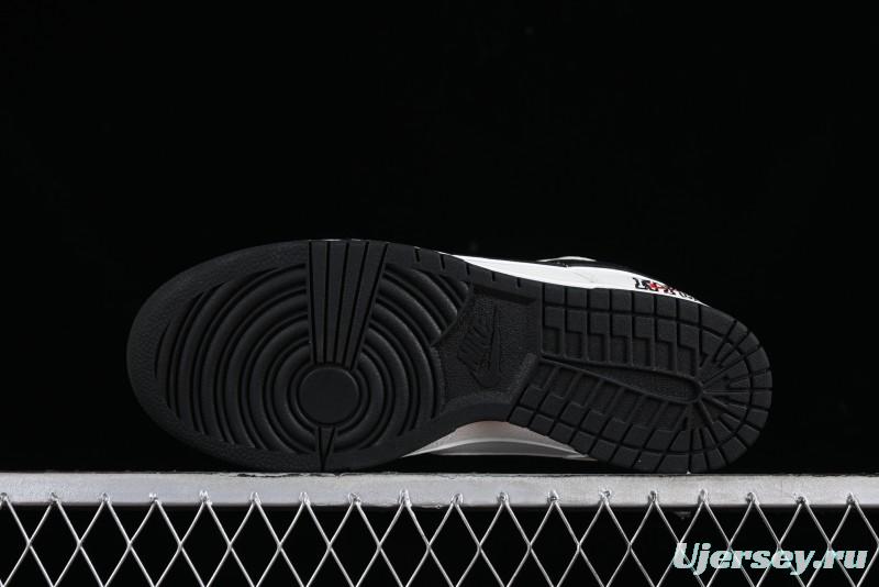 Nike SB Dunk Low NYC Collaboration Black Beige Low-Top Casual Skateboarding Shoes - NC2103-301