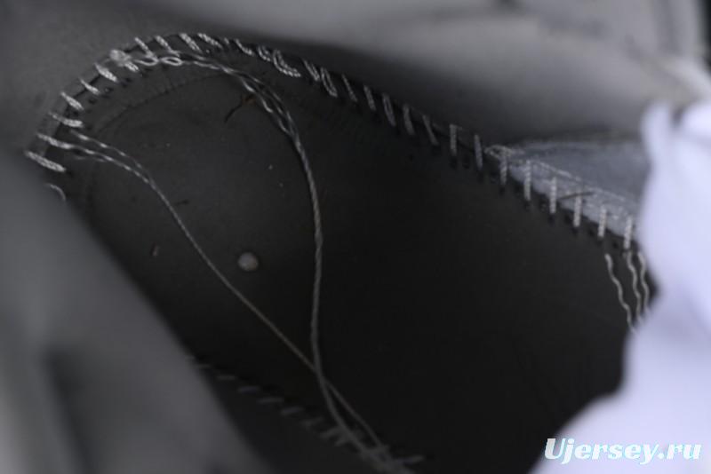 Nike Air Jordan 1 Mid AJ1 High-Top Basketball Shoes in White Grey Patent Leather - HF3216-100