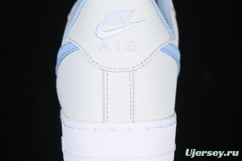 Nike Air Force 1 '07 Low Light Blue Casual Sneakers - 315122-102