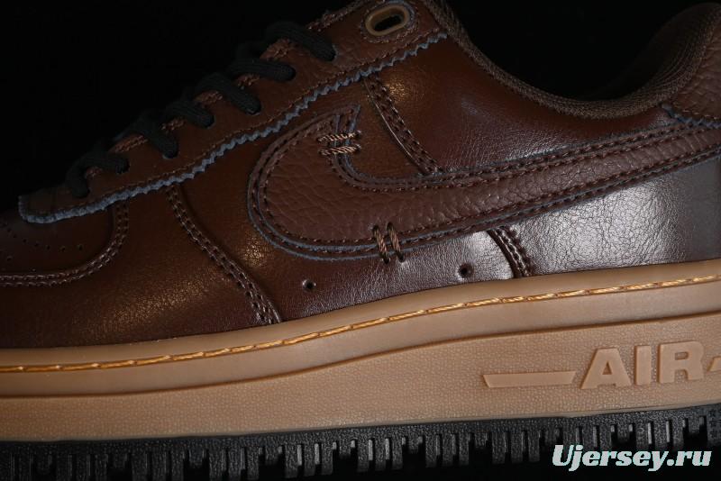 Nike Air Force 1 Low Luxe Casual Sneakers with Thick Sole and Waterproof Design - DM2451-200