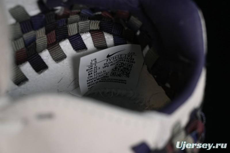 Nike Air Footscape Woven Asymmetrical Weave Slip-Resistant Low-Top Lifestyle Sneakers - FV3615-191