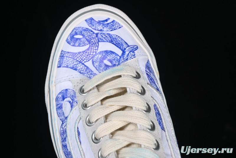 Vans Old Skool Year of the Snake Limited Edition Low-Top Casual Skate Shoes - VN000D57CDA