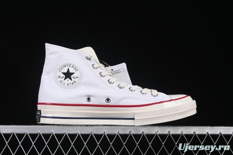 Converse Chuck 1970s High Top Casual Canvas Sneakers with Classic Graffiti Limited Edition Three-Star Logo - 162056C