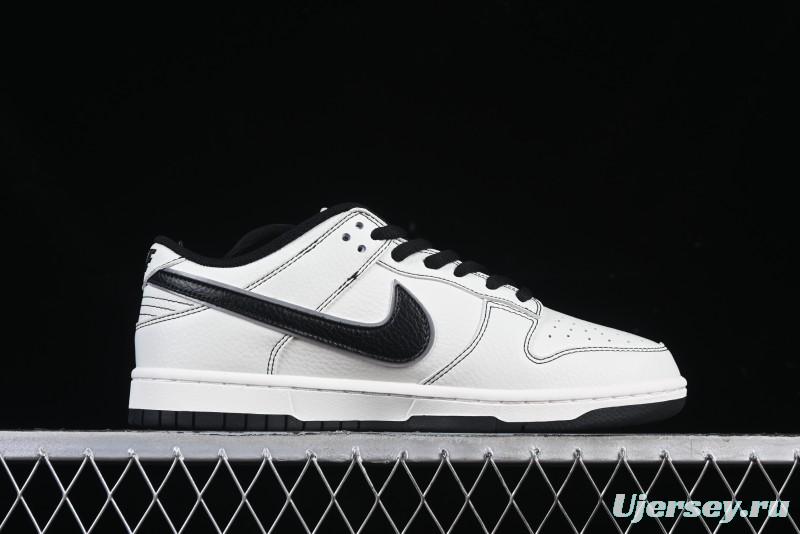 Nike SB Dunk Low x Undefeated Anniversary High-End Custom Low-Top Casual Skate Shoes - UN1697-666