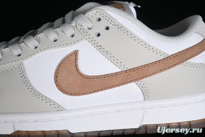 Nike Dunk Low SB Casual Sneakers in Phantom/Khaki Colorway - FJ4188-001