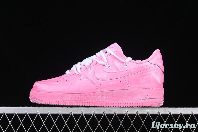 Nike Air Force 1 '07 Low Psychedelic Pink Casual Sneakers - YY2024-727