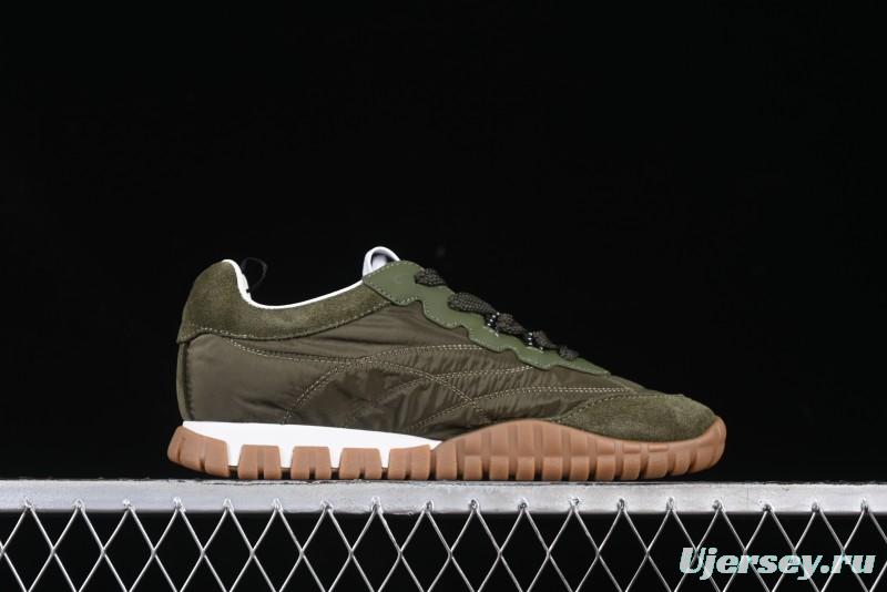 Miu Miu Suede Round Toe Lace-Up Low Top Women's Casual Shoes - 99D4